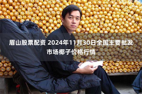 眉山股票配资 2024年11月30日全国主要批发市场椰子价格行情